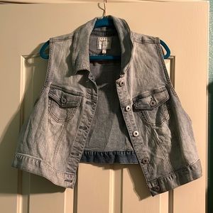 Torrid Jean Jacket Vest! Very cute size 2 at Torrid